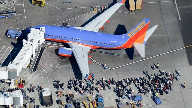 Passengers were forced to disembark planes