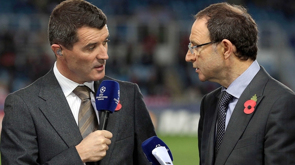 Martin O'Neill and Roy Keane will take charge of the Ireland team for the first time against Latvia