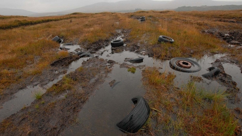 The trust found illegal dumping and turf-cutting in areas of the park