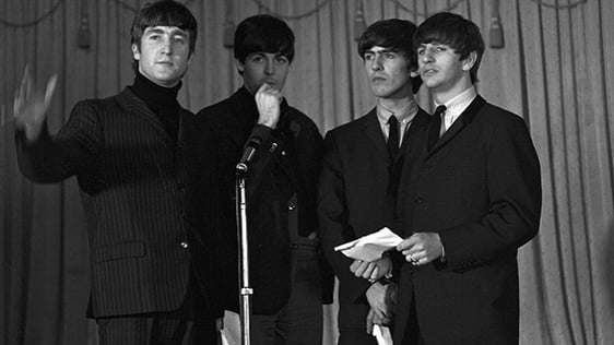 The Beatles at the Gresham Hotel Dublin in 1963