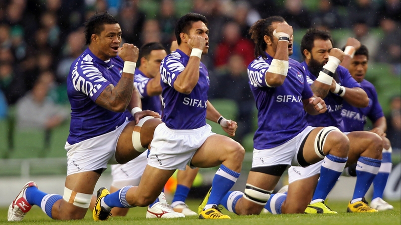 Samoa perform the 'Manu' in 2010