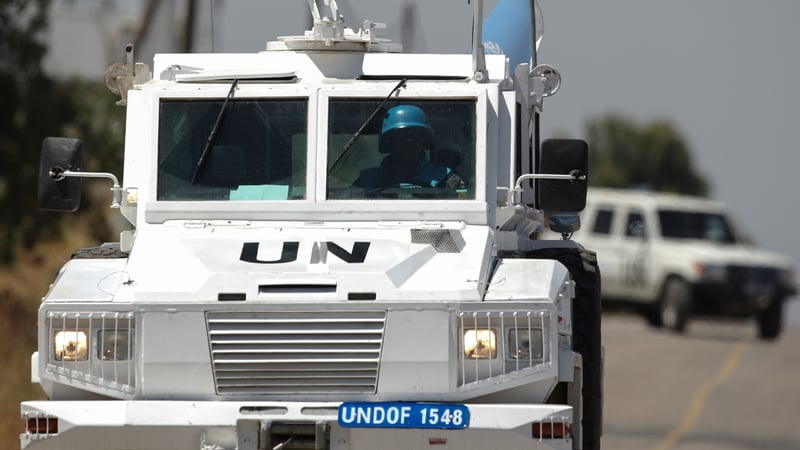 130 members of the Defence Forces are serving in the Golan Heights