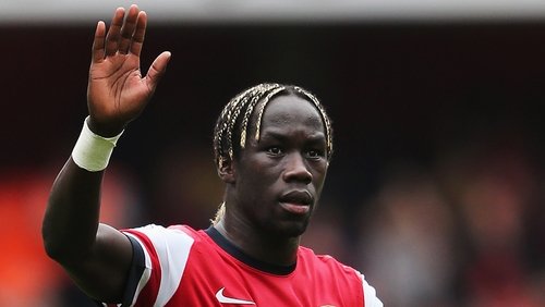 Bacary Sagna's contract is up at the end of the season