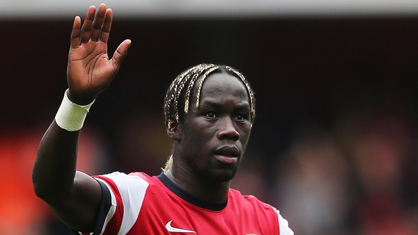 Bacary Sagna's contract is up at the end of the season