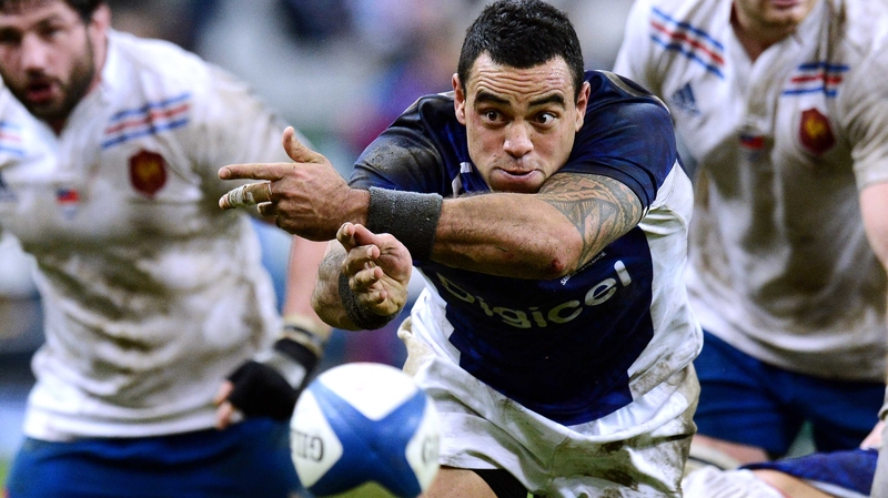 Kahn Fotuali'i will lead his country against Ireland at the Aviva Stadium