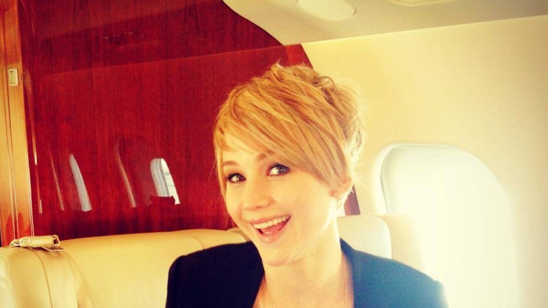 Jennifer Lawrence recently posted a snap of her new pixie hair cut on Facebook