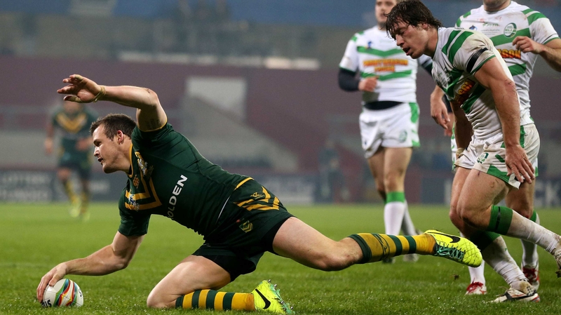 Ireland endured a tough evening in Limerick