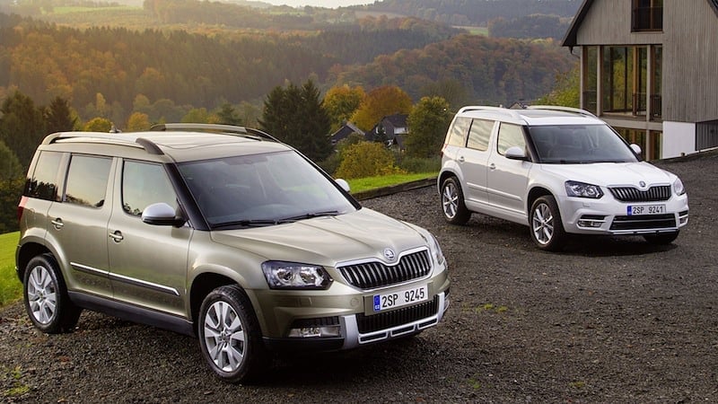 The Skoda Yeti emerged as the most reliable car in the compact SUV category.
