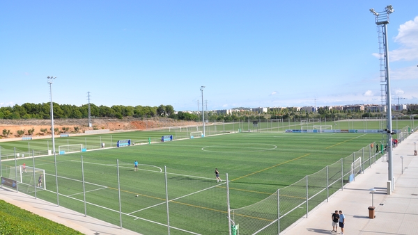 The facilities at Futbol Salou Sports Complex are state of the art