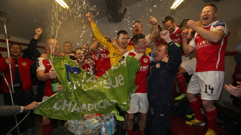 St Patrick's Athletic ended the year as champions