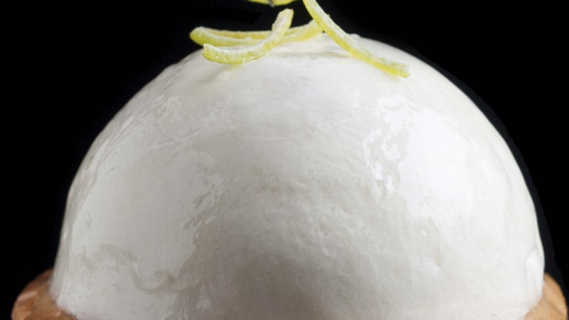 Kevin Dundon's Lemon mousse with candied zest