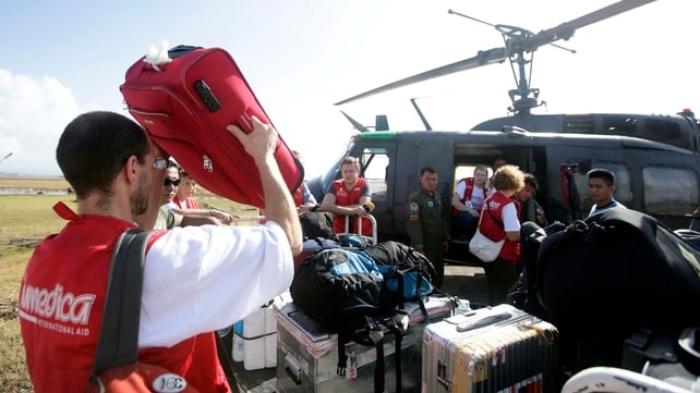 The UN said the scale of the humanitarian disaster will require a huge international response