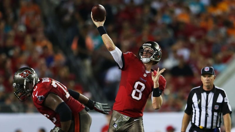 Mike Glennon of the Tampa Bay Buccaneers