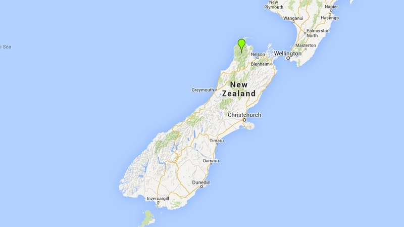 Kahurangi National Park covers a large area of New Zealand's south island