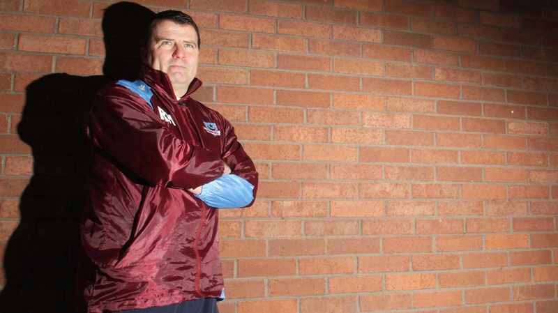 Drogheda's new manager, former assistant boss Robbie Horgan