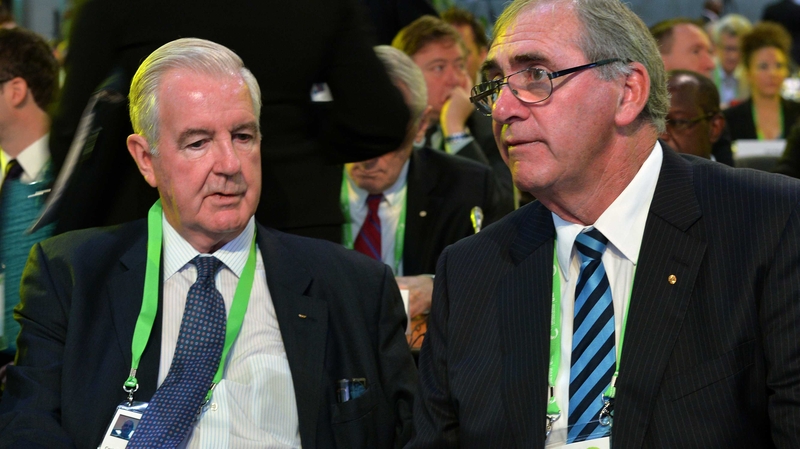 John Fahey (r): 'It's a good day for sport, for athletes and for our future'