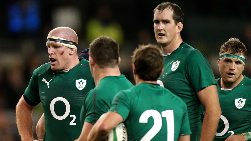 Devin Toner and Paul O'Connell will share line-out calling duties against Australia
