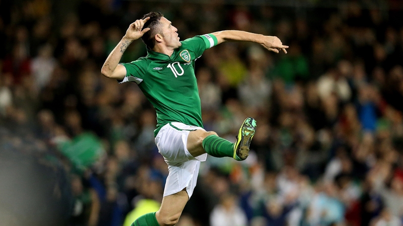 Robbie Keane was named International Player of the Year