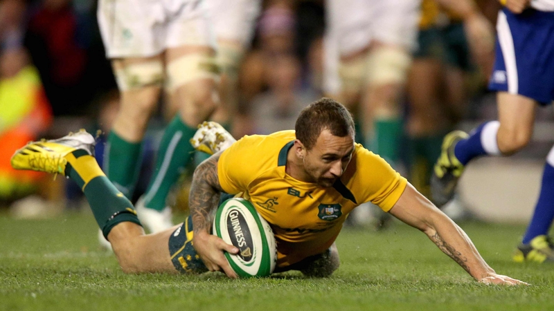 Quade Cooper inspired Australia to victory