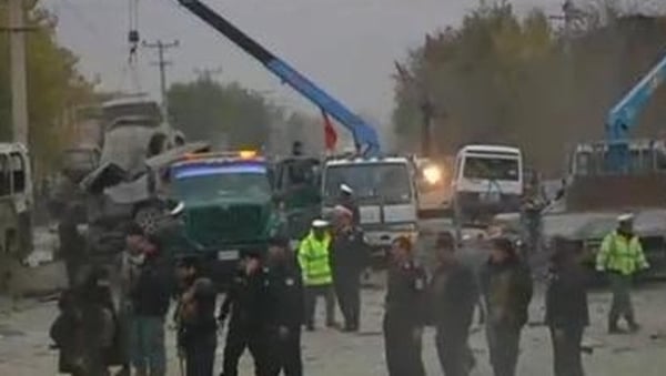 Today's attack took place just hours after President Hamid Karzai called on the Taliban to take part in the Loya Jirga assembly