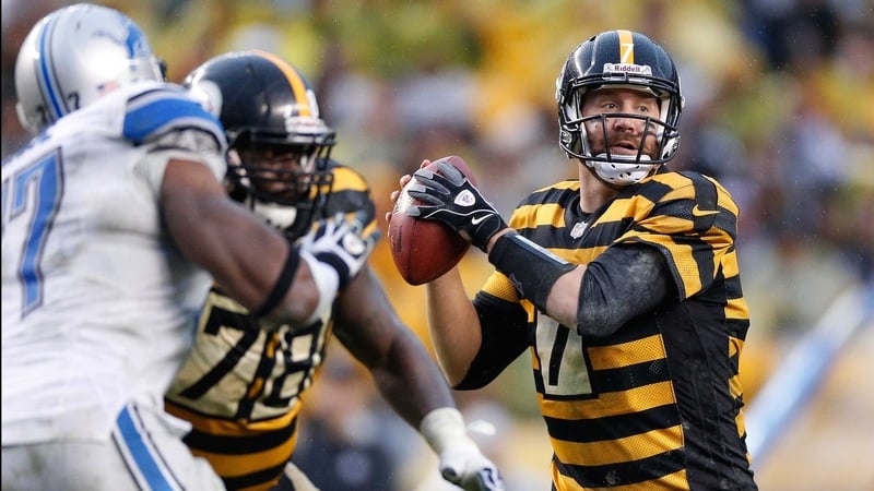 Ben Roethlisberger threw four touchdowns for the Pittsburgh Steelers