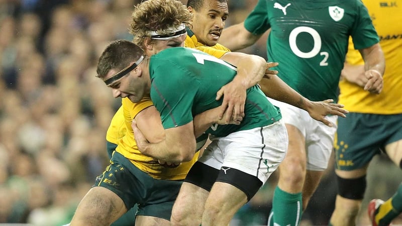 Fergus McFadden has broken a bone in his hand