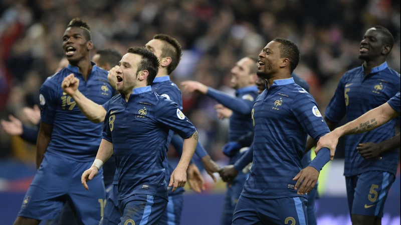 France have become the first team to overturn a two-goal deficit in a World Cup play-off