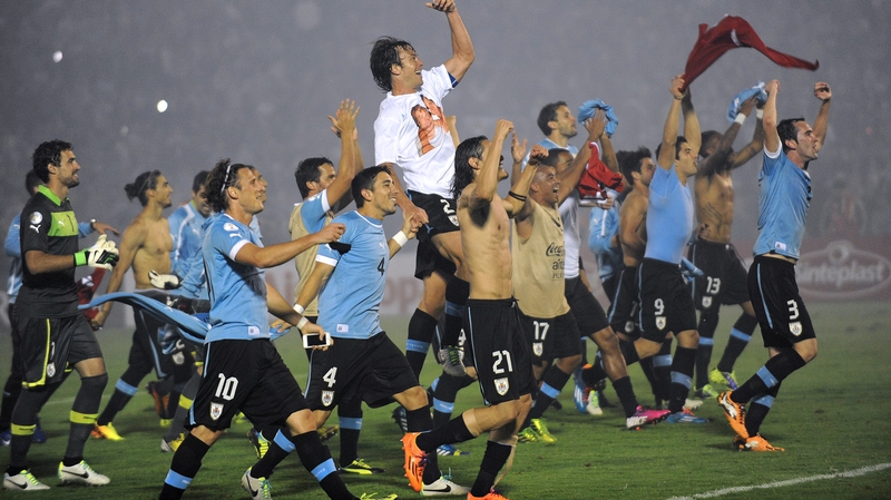 Draw enough to send Uruguay to Brazil next summer