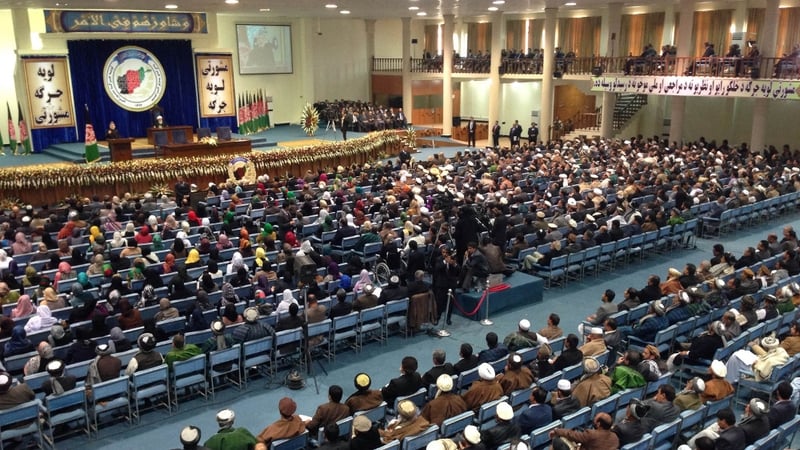 Hamid Karzai told tribal elders there was little trust between the US and Afghanistan