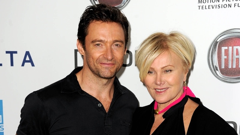 Hugh Jackman and wife Deborra-Lee Furness