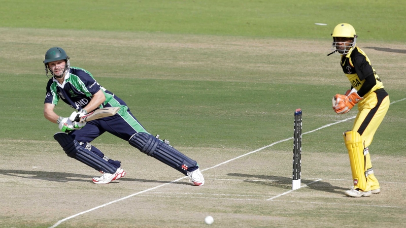 Ireland's William Porterfield scored 33 runs