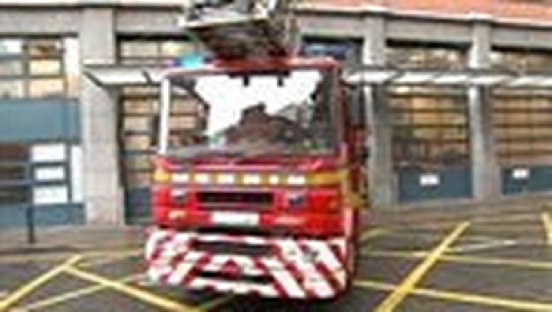 The fire services arrived at the scene at around 7.20am