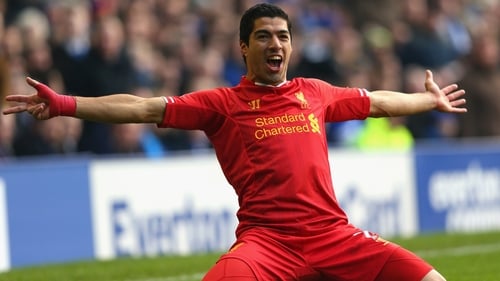 Luis Suarez - 17 goals in 11 Premier League starts