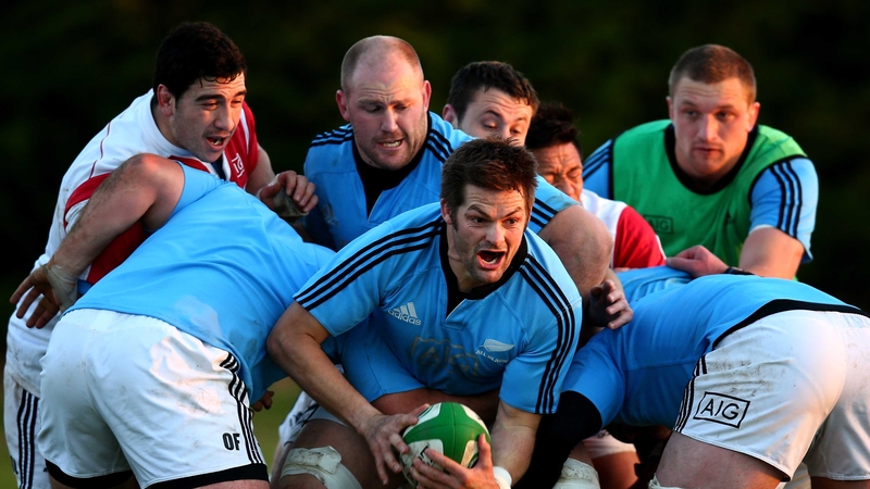 Richie McCaw will make his 124th appearance for New Zealand on Sunday