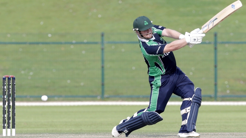 Paul Stirling batting for Ireland