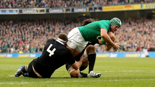 Rory Best scored a try in the recent test match against the All Blacks