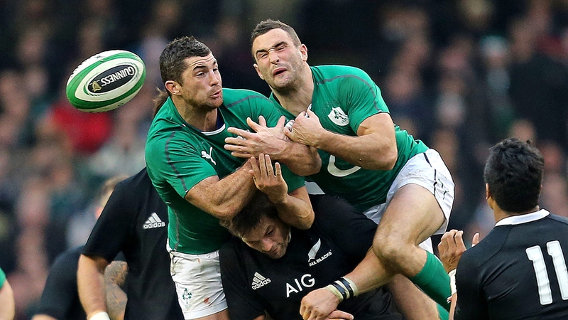 November's narrow loss to New Zealand saw Rob and Dave Kearney start an international together for the first time