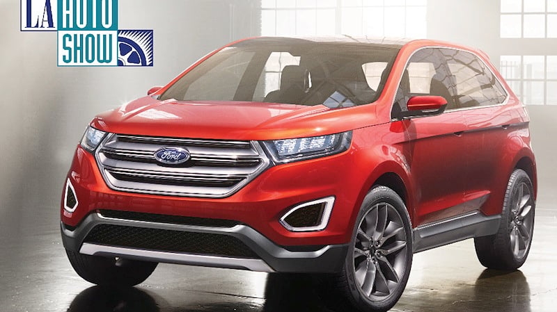 The Edge will be Ford's first, large upscale SUV for Europe
