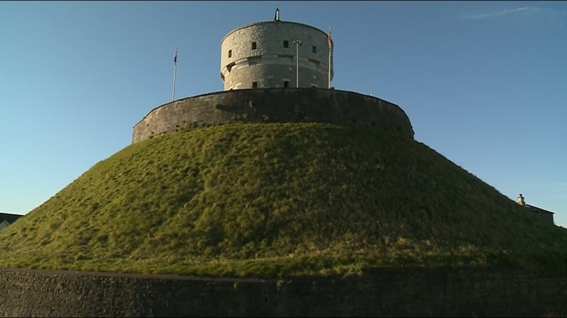 Radar equipment is being used to look below the surface at Millmount Fort
