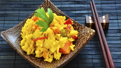 Catherine Fulvio's Saffron Cinnamon Basmati Rice