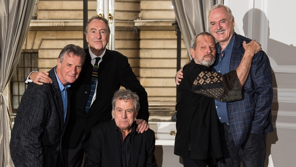 The Python reunion shows didn't excite John Cleese (far right)