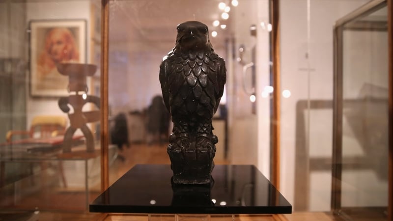 The Maltese Falcon statuette from the 1941 film.