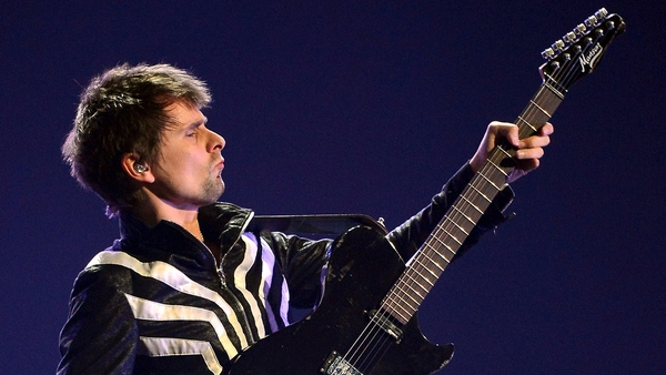 Muse (Matt Bellamy, pictured) - New album Drones out in Ireland on June 5