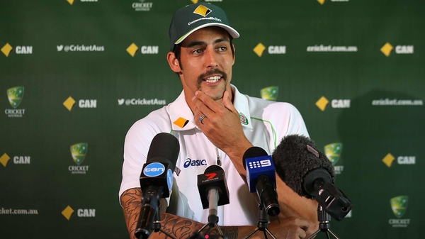 "I think it's worked for us. I definitely think they're rattled by it," Mitchell Johnson said.