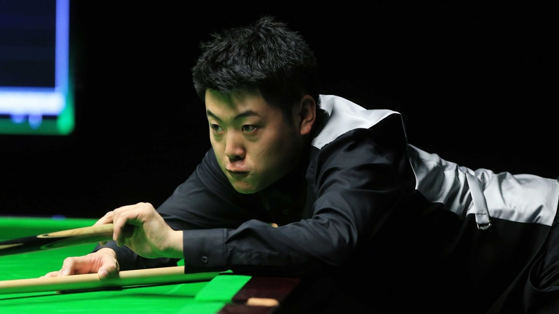 Liang Wenbo will face young Scot Michael Leslie in the next round