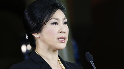 Yingluck Shinawatra easily survived a no confidence vote in parliament