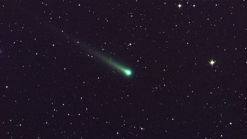 Comet ISON was thought to be up to 1.2km wide (Pic: Nasa)