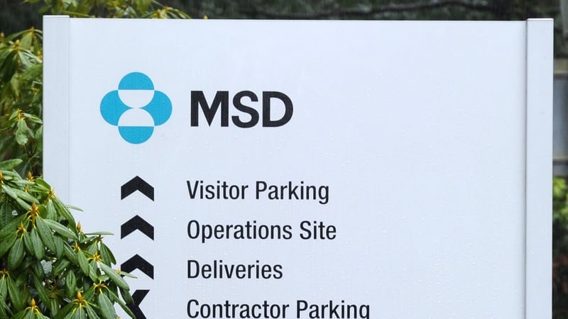 570 jobs could be lost with the closure of MSD in Swords, Co Dublin