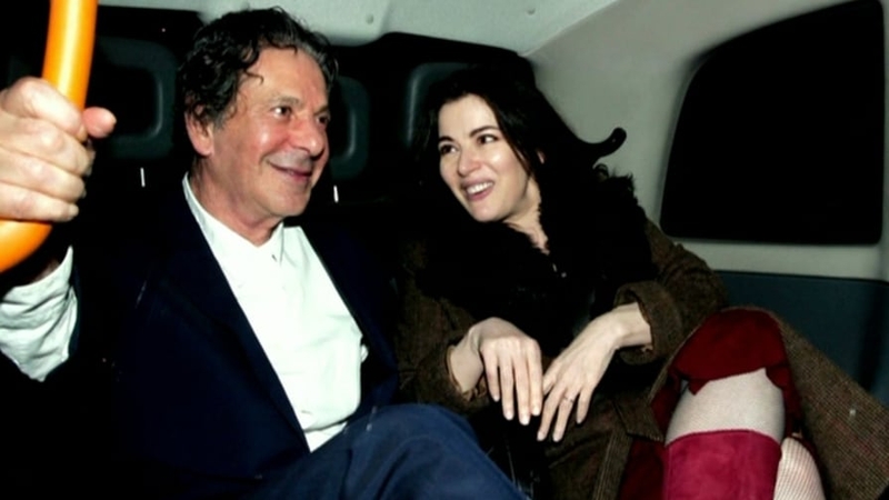 Charles Saatchi and Nigella Lawson