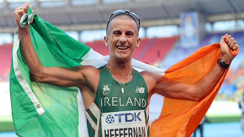Rob Heffernan took bronze in London